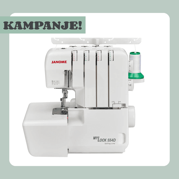 Hovedbilde KAMPANJE! Janome MyLock 554D