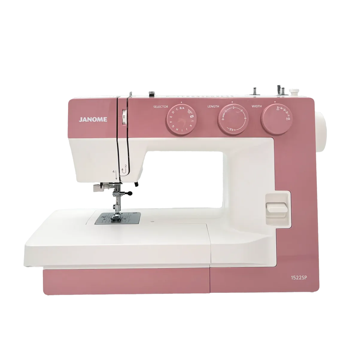LIMITED EDITION! Janome 1522, Smokey Pink + trykkfotsett og symønster