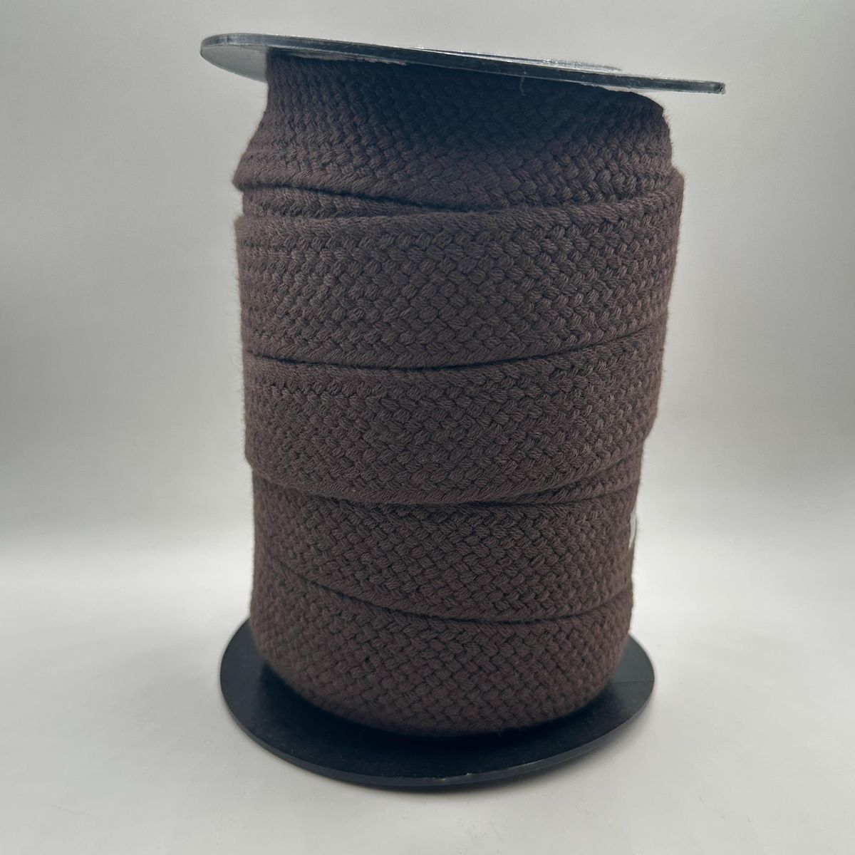 Tykt bånd, 3 cm, mellombrun