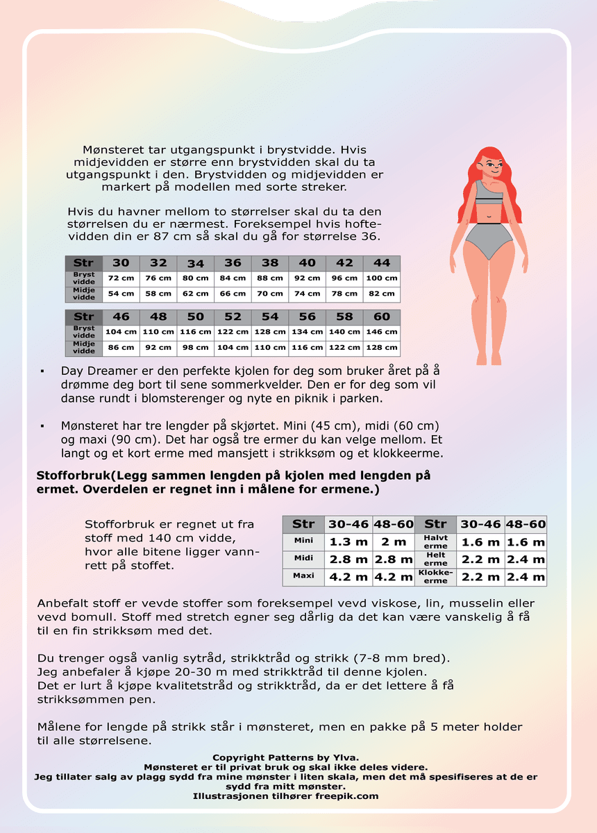 Patterns by Ylva, Day Dreamer