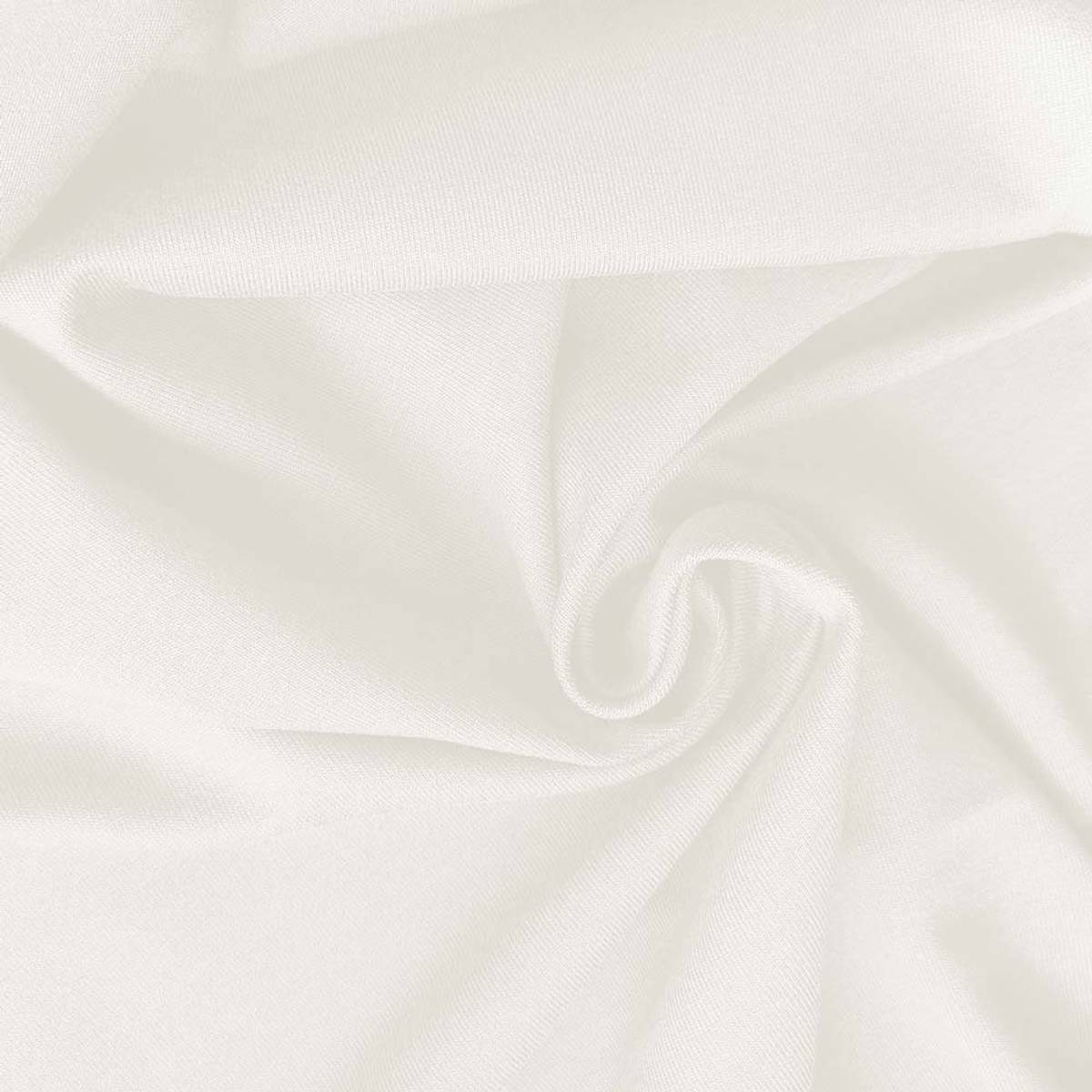 Økologisk bambusjersey, offwhite