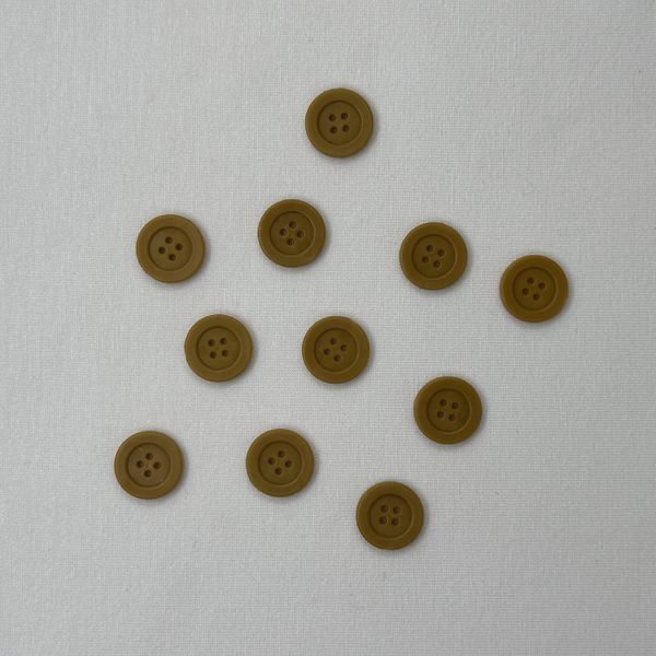 Hovedbilde Knappi 15mm, Sennep