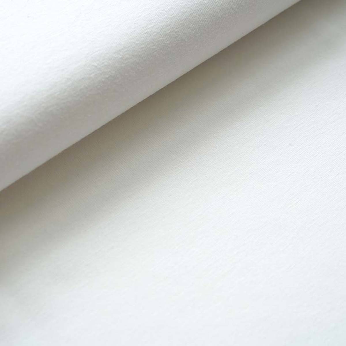 Økologisk bambusjersey, offwhite